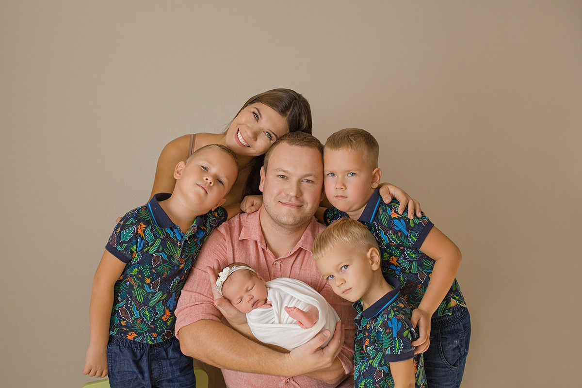 Newborn. Фотограф новорождённых в Самаре