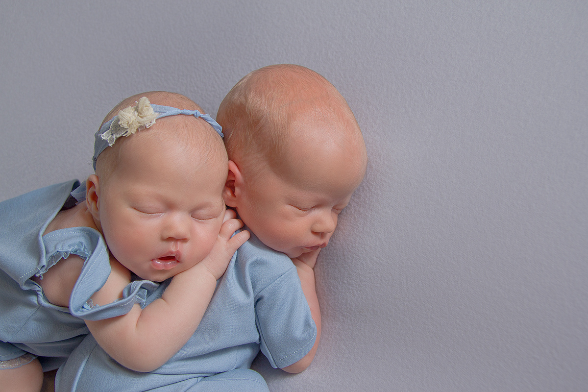 Многоняшки. Фотограф новорождённых в Самаре