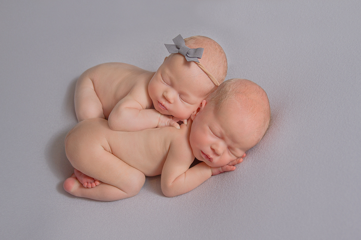 Многоняшки. Фотограф новорождённых в Самаре