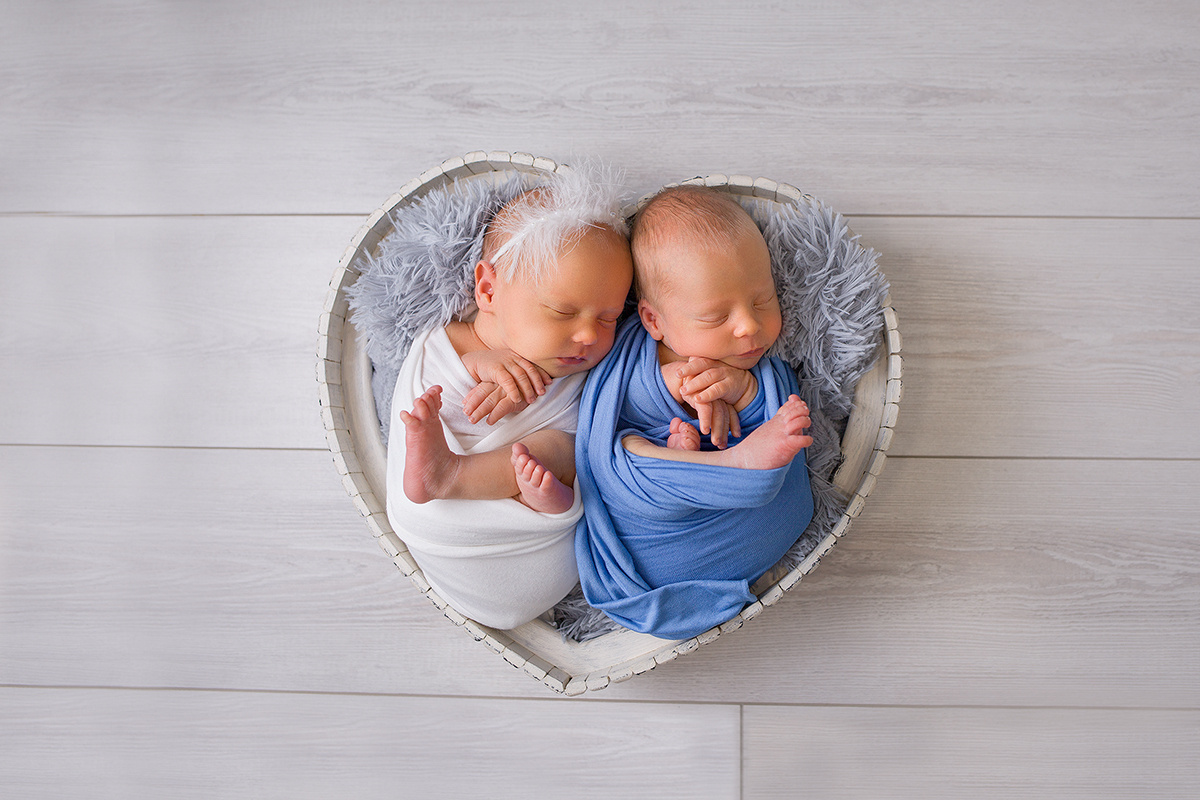 Многоняшки. Фотограф новорождённых в Самаре