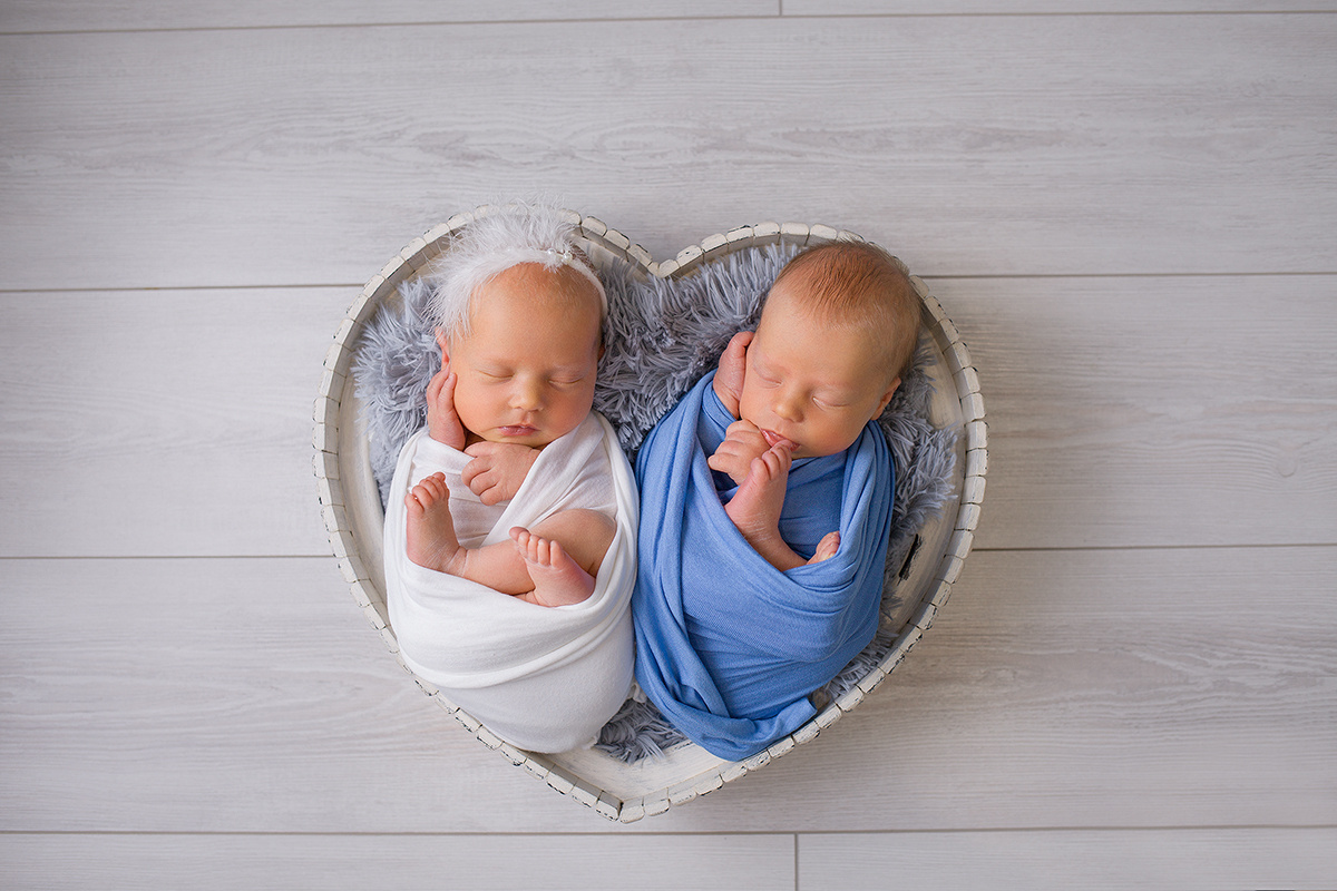 Многоняшки. Фотограф новорождённых в Самаре