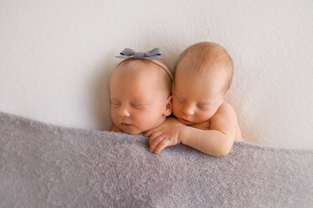 Многоняшки. Фотограф новорождённых в Самаре