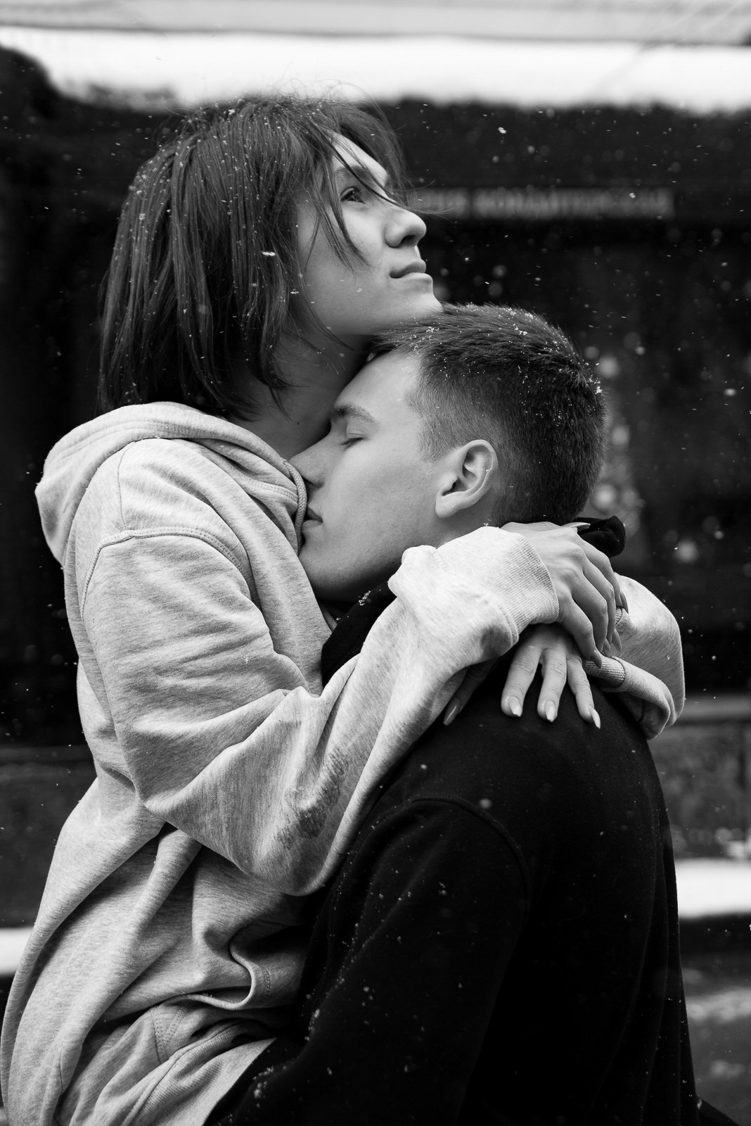 Зимняя встреча. Фотограф в Краснодаре Анна Карелина