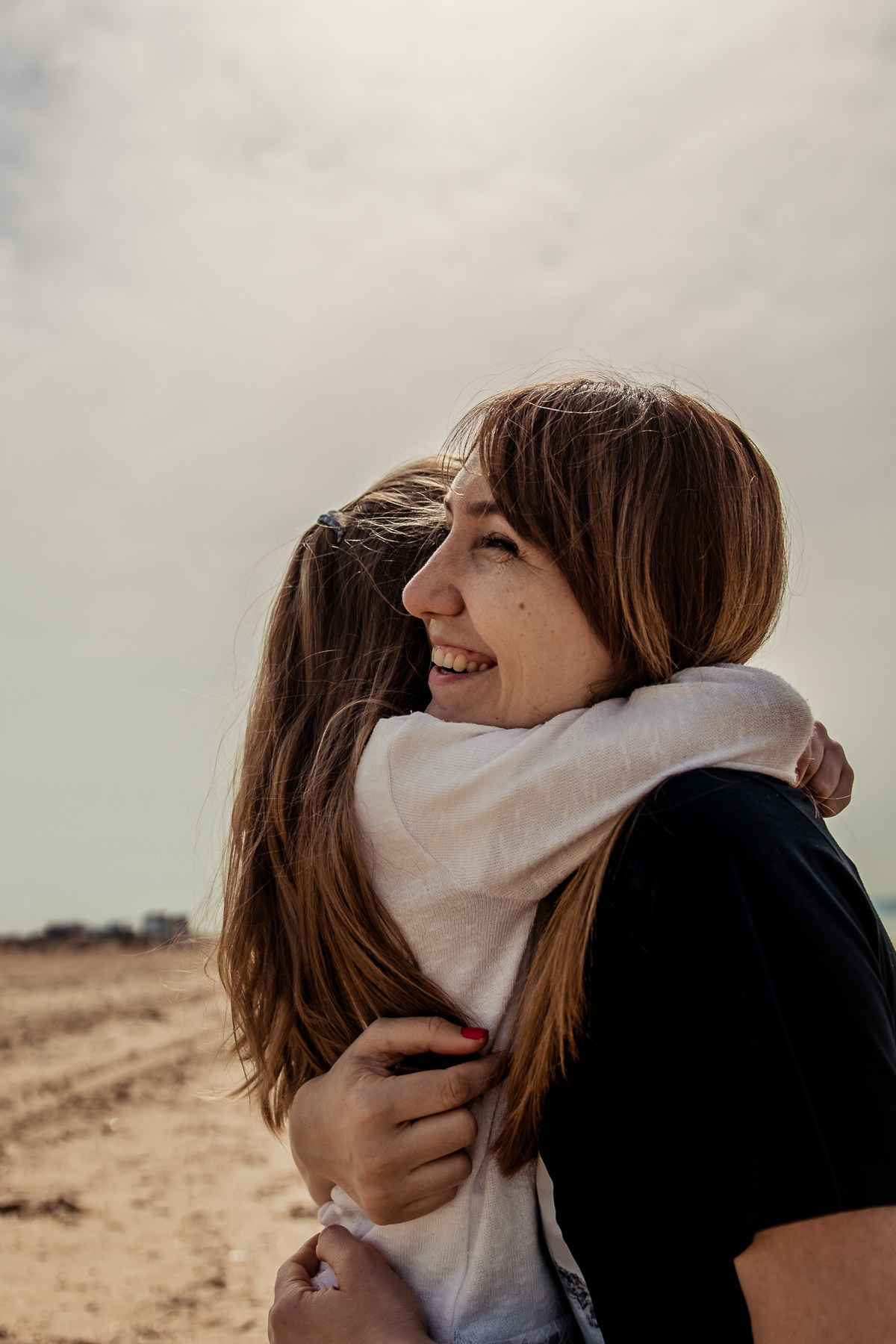 Катя с девочками — утро на пляже. Семейный фотограф Новороссийск, Анапа, Геленджик — Юлия Давыдова