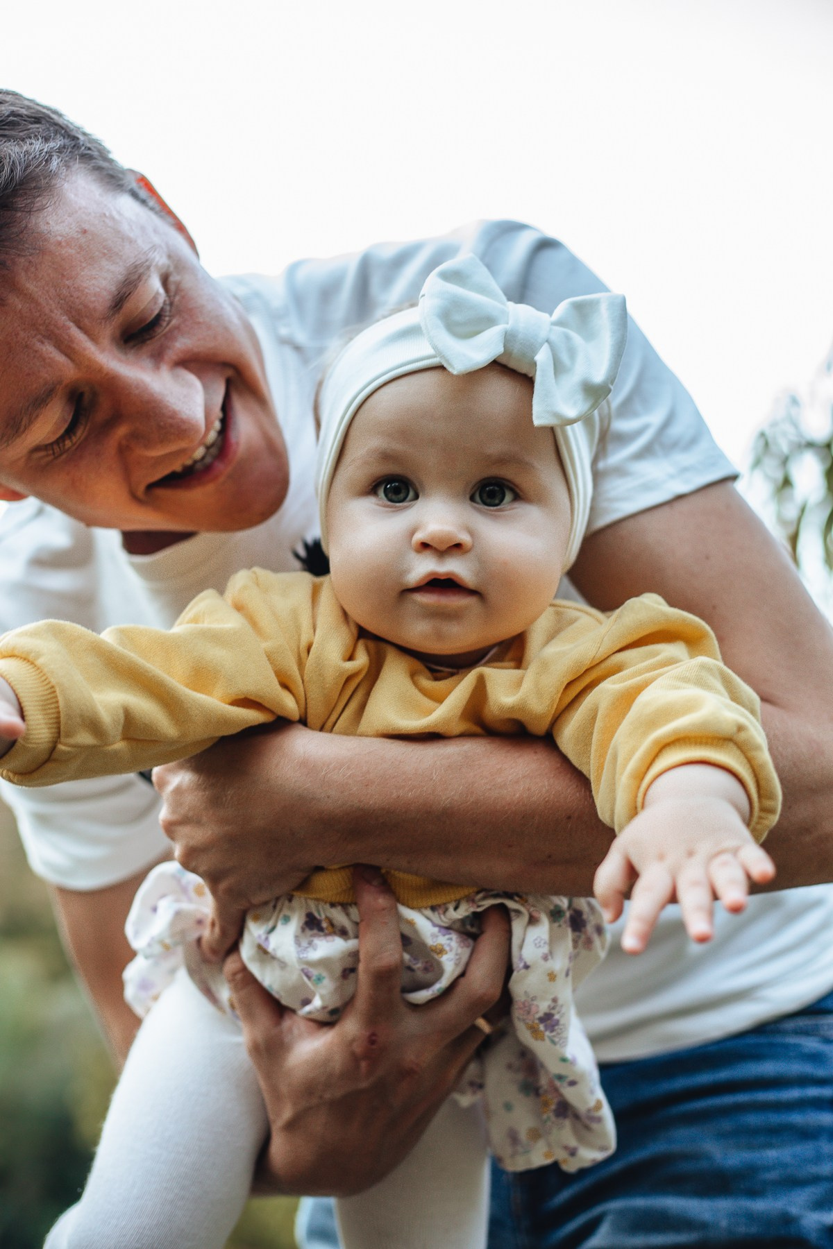 Иван, Ольга и Мира — в персиковом саду. Семейный фотограф Новороссийск, Анапа, Геленджик — Юлия Давыдова