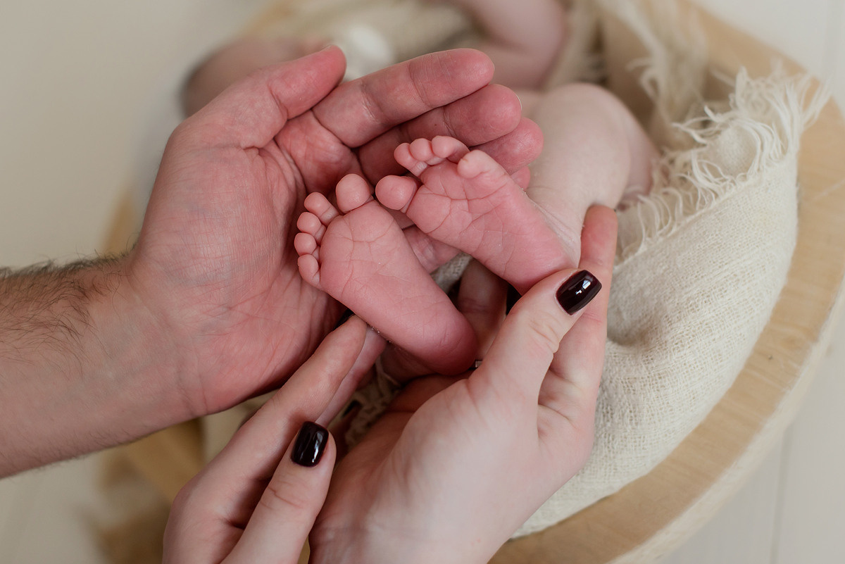 Кира 10 дней (пакет Комфорт). Фотограф новорожденных Елена Панова