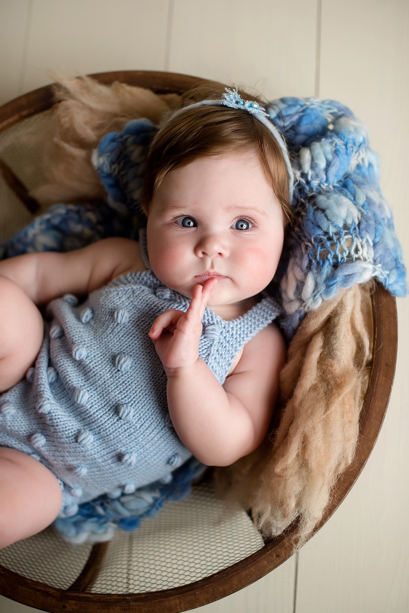 София 9 месяцев. Фотограф новорожденных Елена Панова
