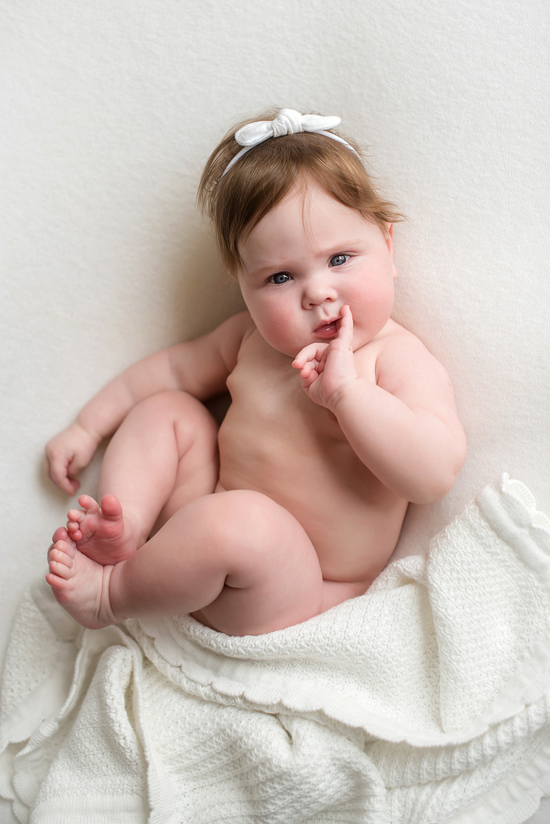 София 9 месяцев. Фотограф новорожденных Елена Панова
