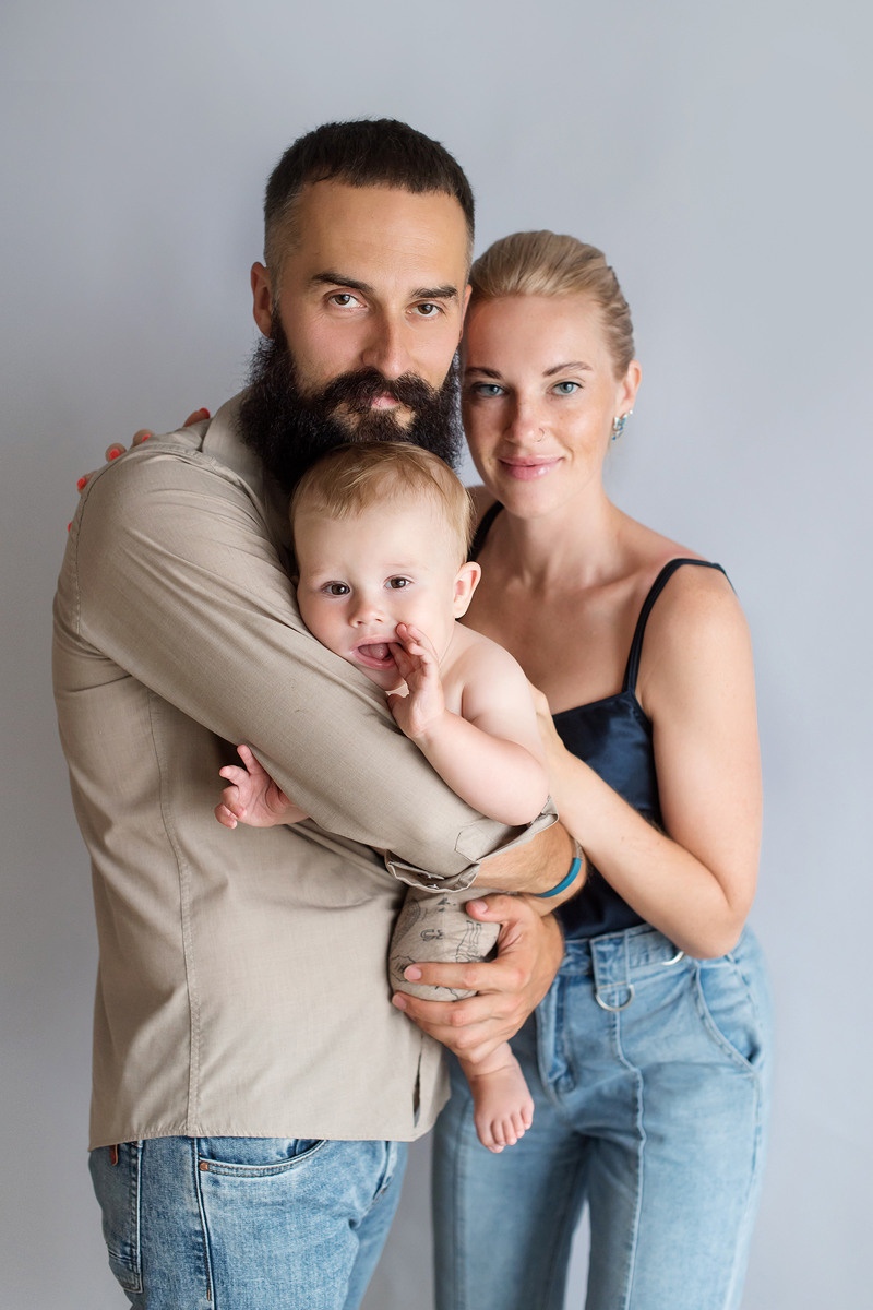 Артем 11 месяцев. Фотограф новорожденных Елена Панова