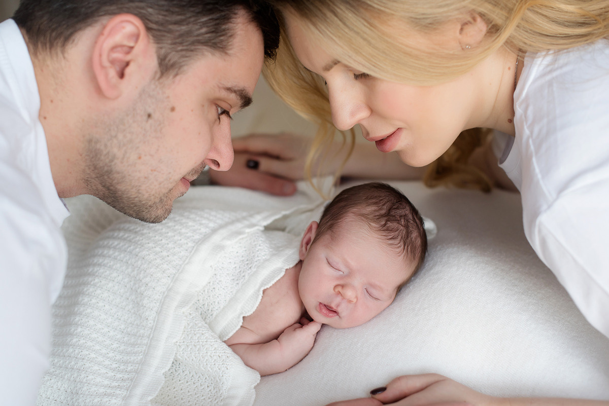 Кира 10 дней (пакет Комфорт). Фотограф новорожденных Елена Панова