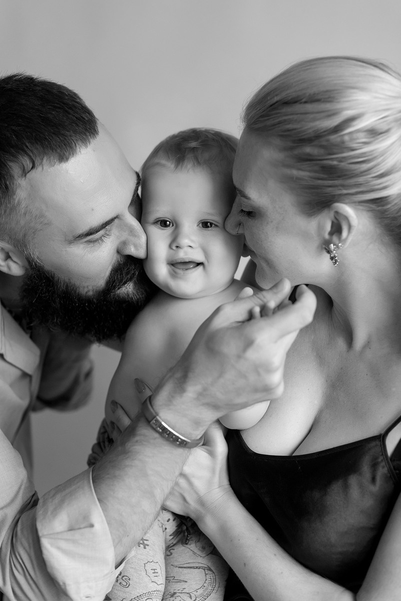 Артем 11 месяцев. Фотограф новорожденных Елена Панова