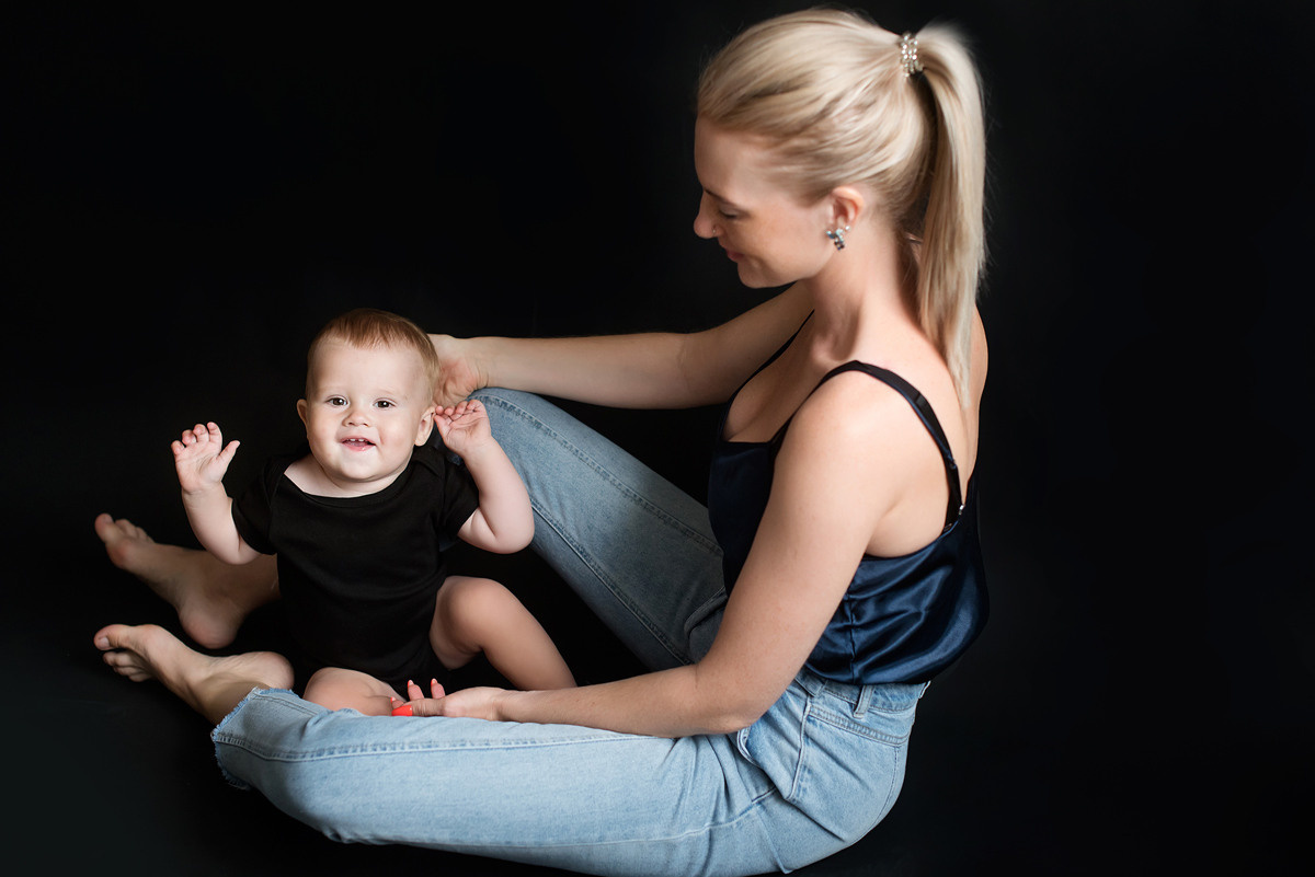 Артем 11 месяцев. Фотограф новорожденных Елена Панова