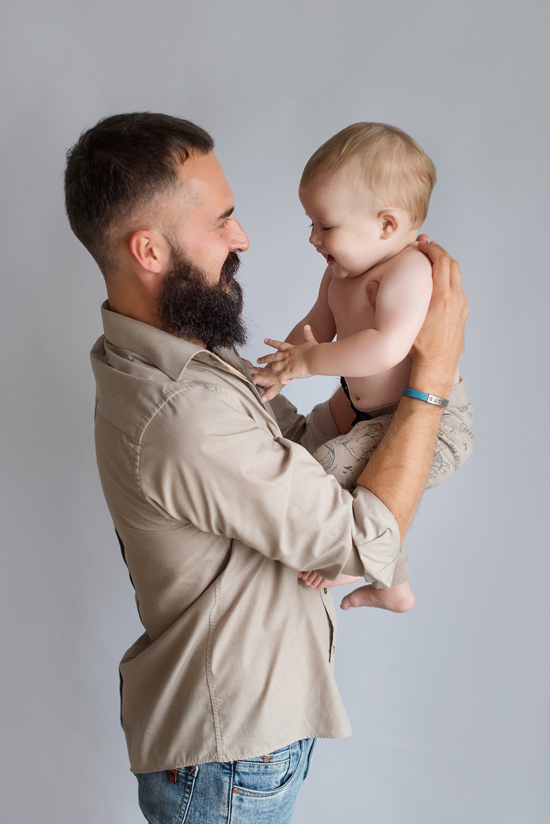 Артем 11 месяцев. Фотограф новорожденных Елена Панова