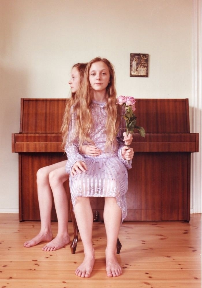 фотография Арико Инаока из проекта Twins с девочками-близнецами