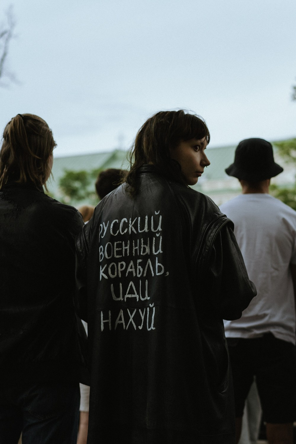 Ukraine — NATO. Photographer in Vilnius