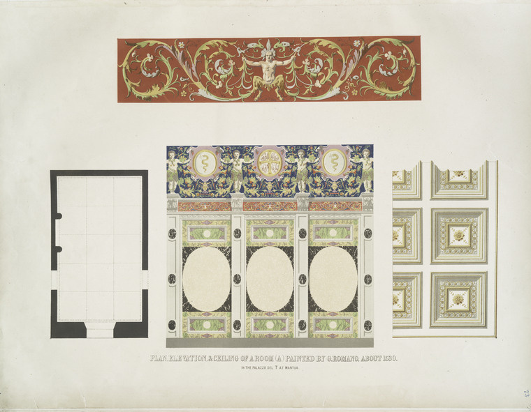Микеланджело Перголези 1780 гг. Гравюры с орнаментами для украшения предметов. Художественная мастерская