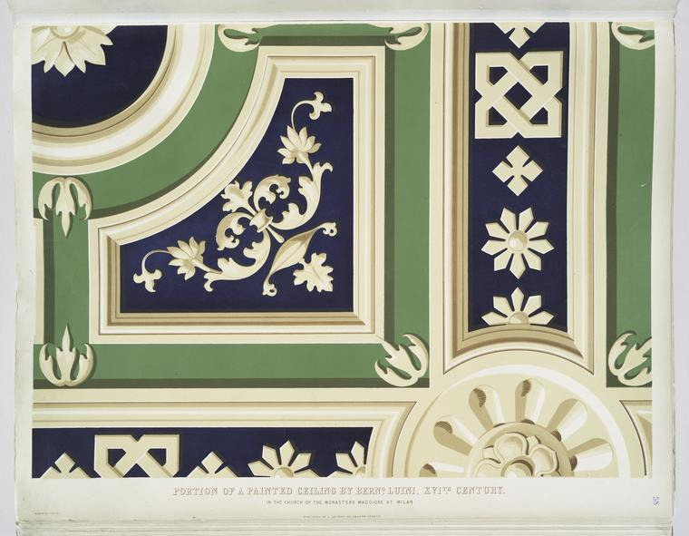 Микеланджело Перголези 1780 гг. Гравюры с орнаментами для украшения предметов. Художественная мастерская