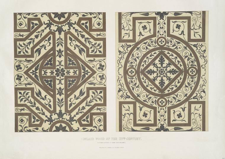 Микеланджело Перголези 1780 гг. Гравюры с орнаментами для украшения предметов. Художественная мастерская