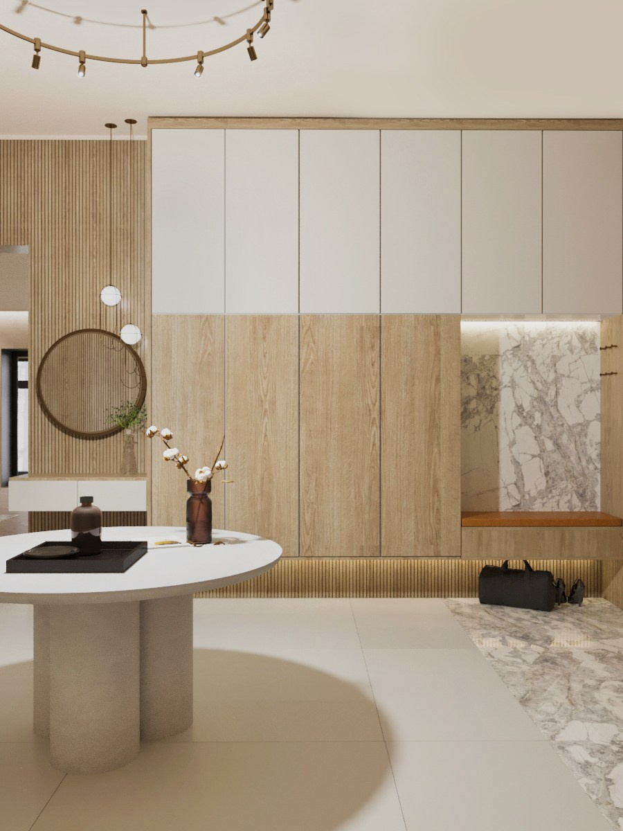 Частный загородный дом. Дизайнер интерьера в Москве Екатерина Шаймердинова