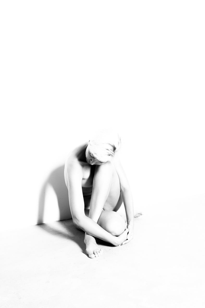 Nude. Mixed-media Artist Irina Sokolova