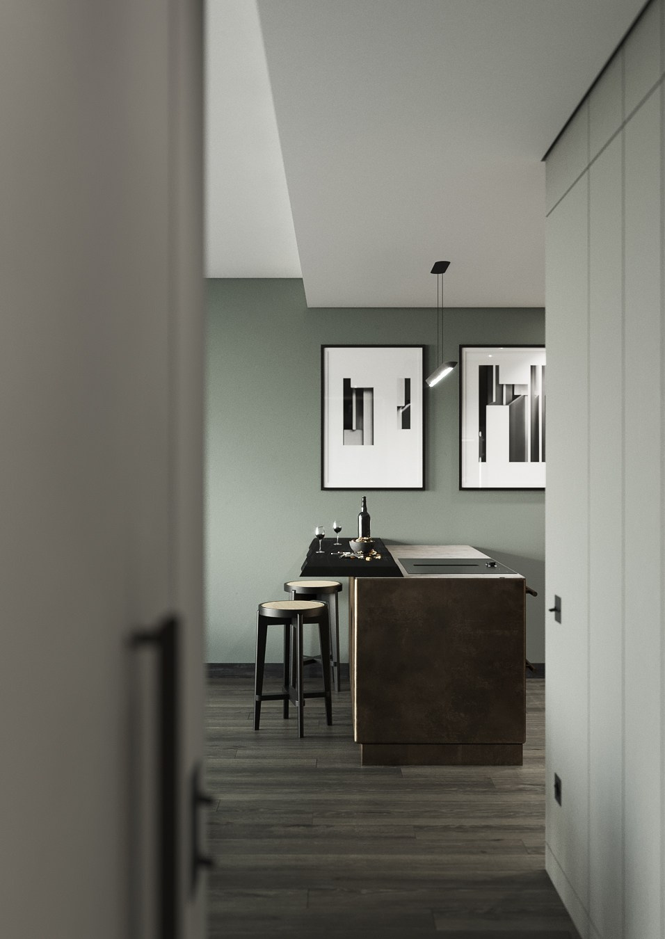 Park Residences. Дизайн Марина Павлюченкова. 3D визуализатор интерьеров Ксения Жарко