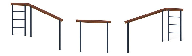 Разрушенный мост СО 2.95.03-01 Габариты (ШхДхВ): 9900х2250х2000 Зона безопасности, мм: 13000х525 Высота падения 2000 мм 