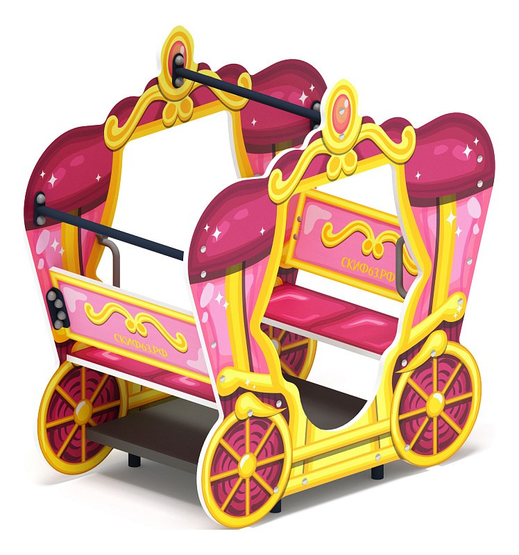 МФ 10.03.15-03.И1 Карета. Золотая Габариты (ШхДхВ): 1170x610x1190 Зона безопасности, мм: 3170х2610