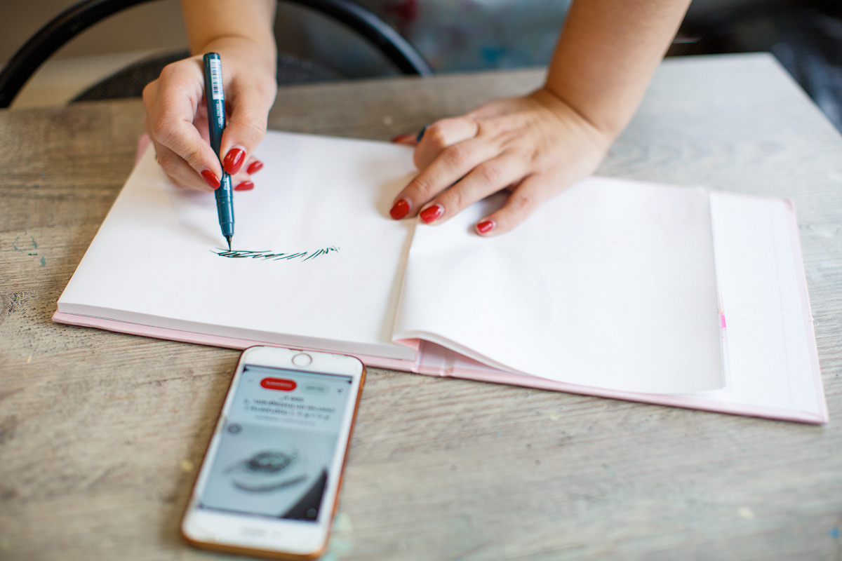 Контентная фотосессия для социальных сетей