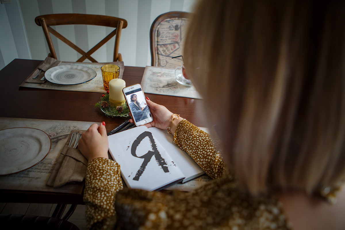 Контентная фотосессия для социальных сетей