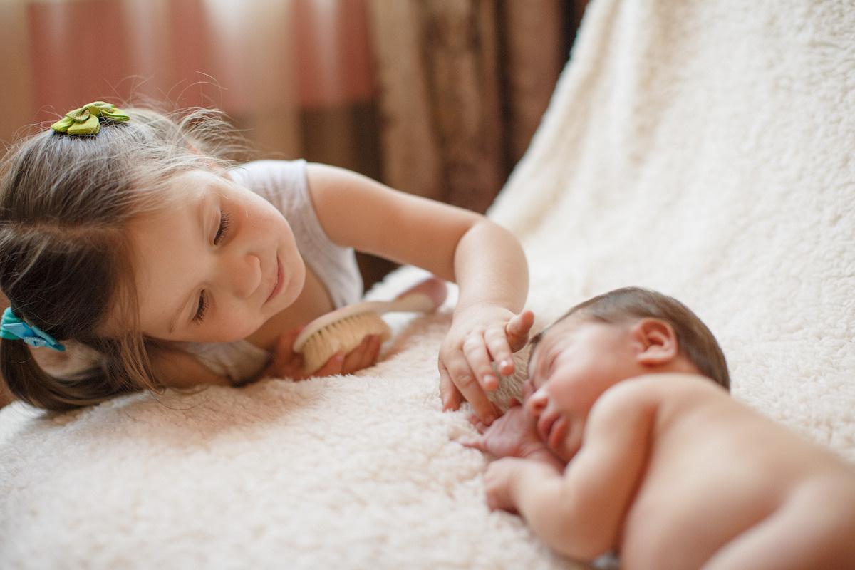 Ньюборн съемка, фото младенцев дома, домашние фотосессии