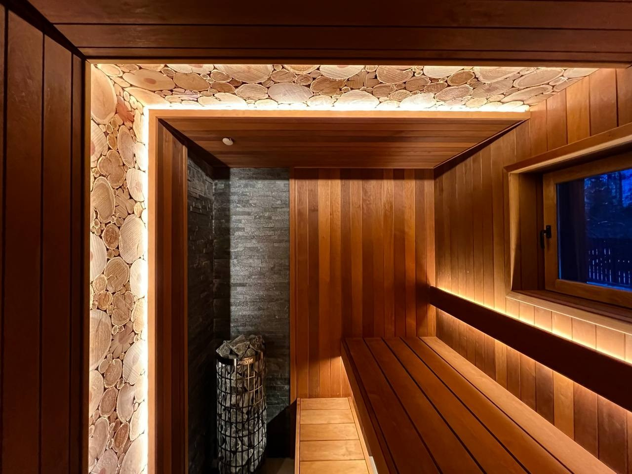 Сауна в Ландышевке на берегу Выборгского залива в доме, который очень скоро можно будет арендовать для отдыха и единения с природой. SaunaTopMasters