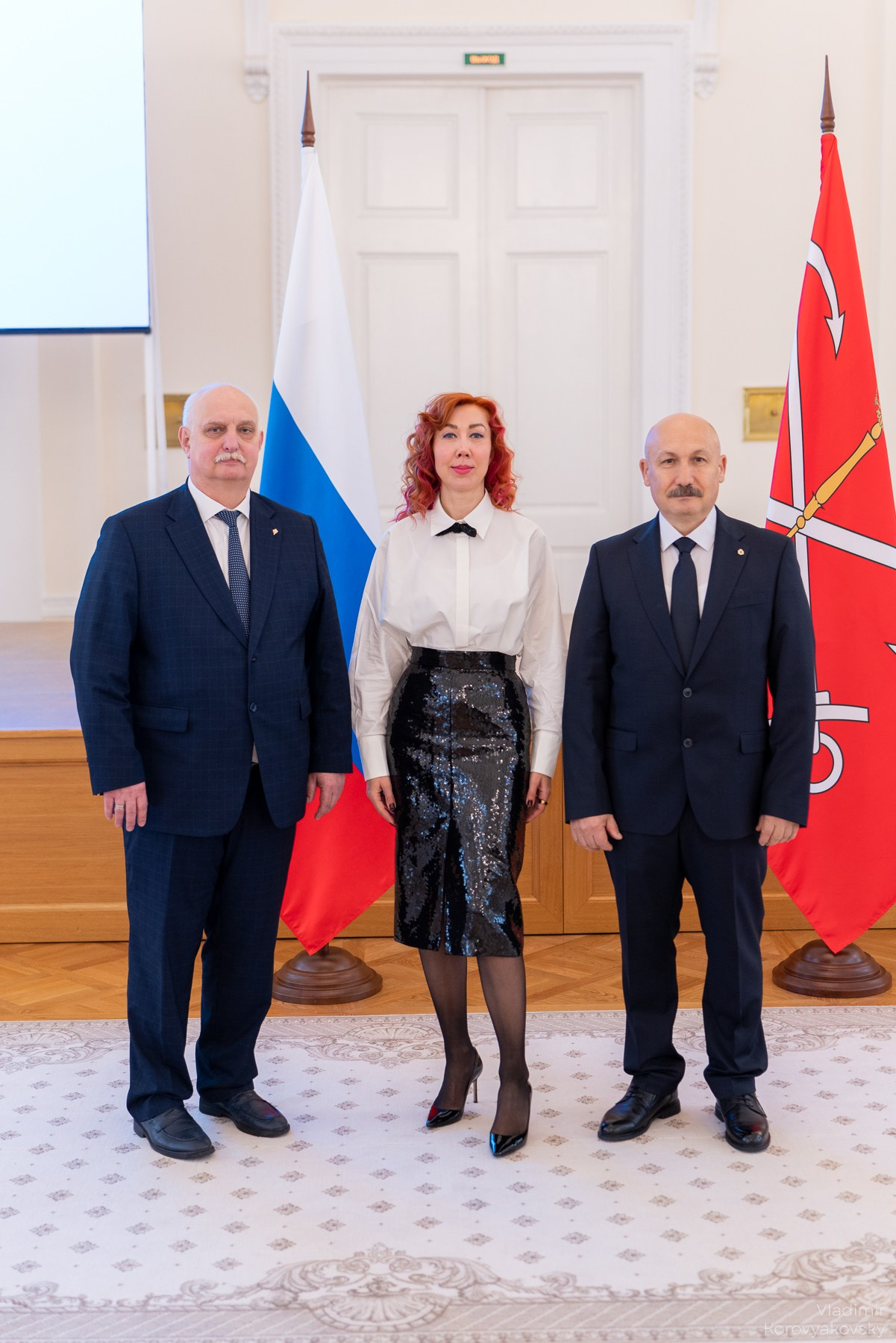 Награждение команды ПГУПС премиями Правительства Санкт-Петербурга. Фотограф Владимир Коровяковский