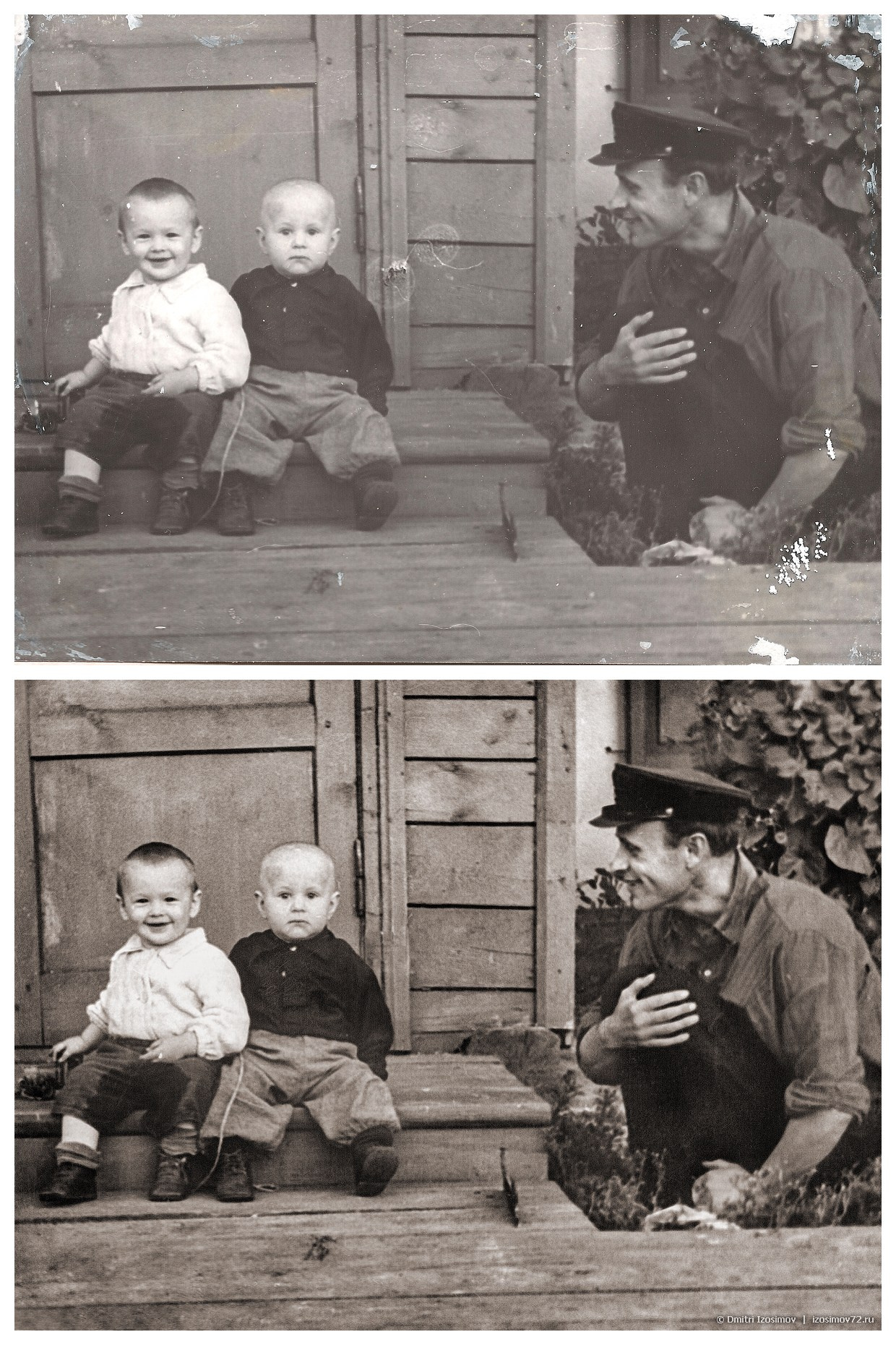 Реставрация архивных фотографий