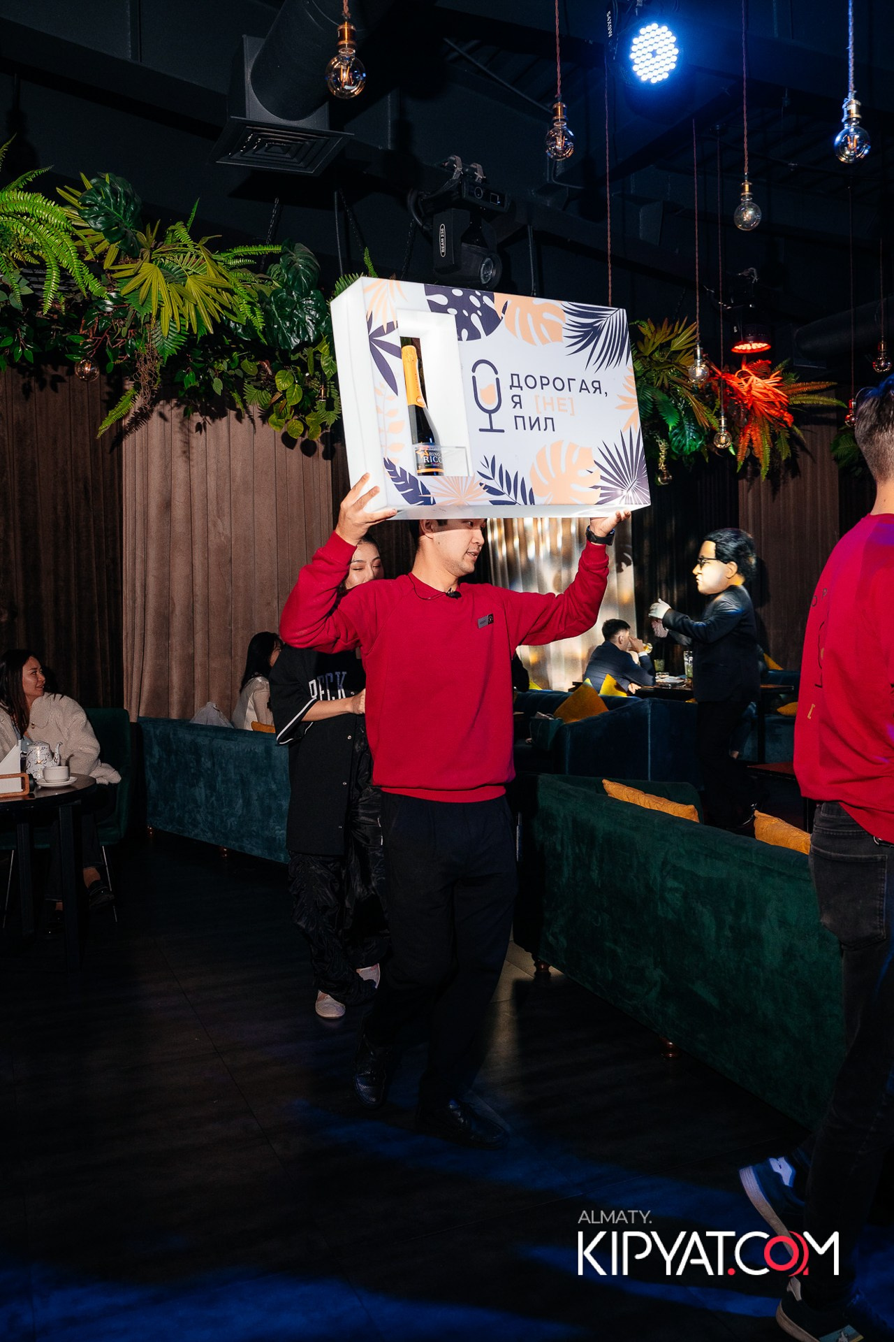 ДОРОГАЯ Я НЕ ПИЛ. КИПЯТКОМ АЛМАТЫ!