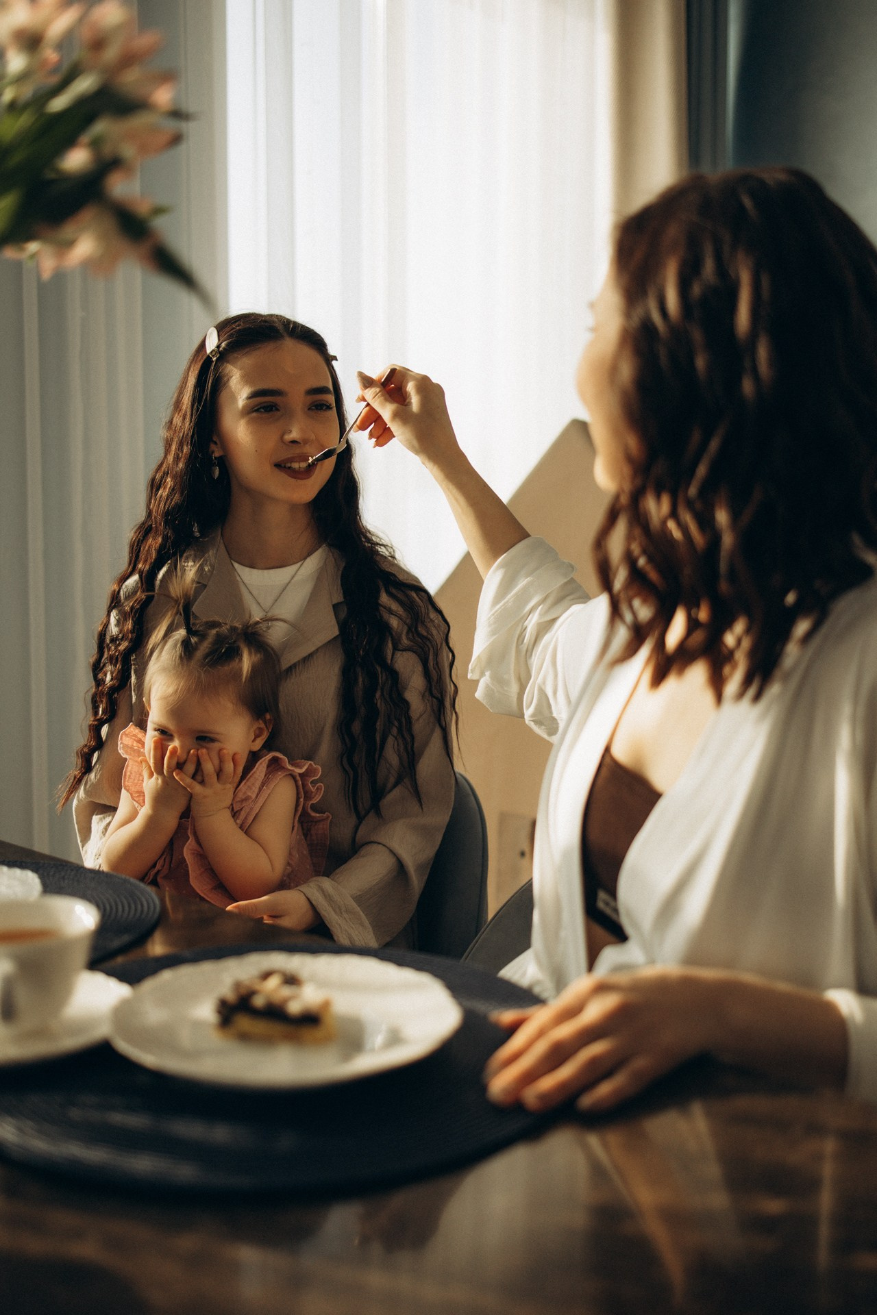 Ольга, София, Андрей, Даша и Настя. Семейный фотограф в Ижевске Даша Денисова