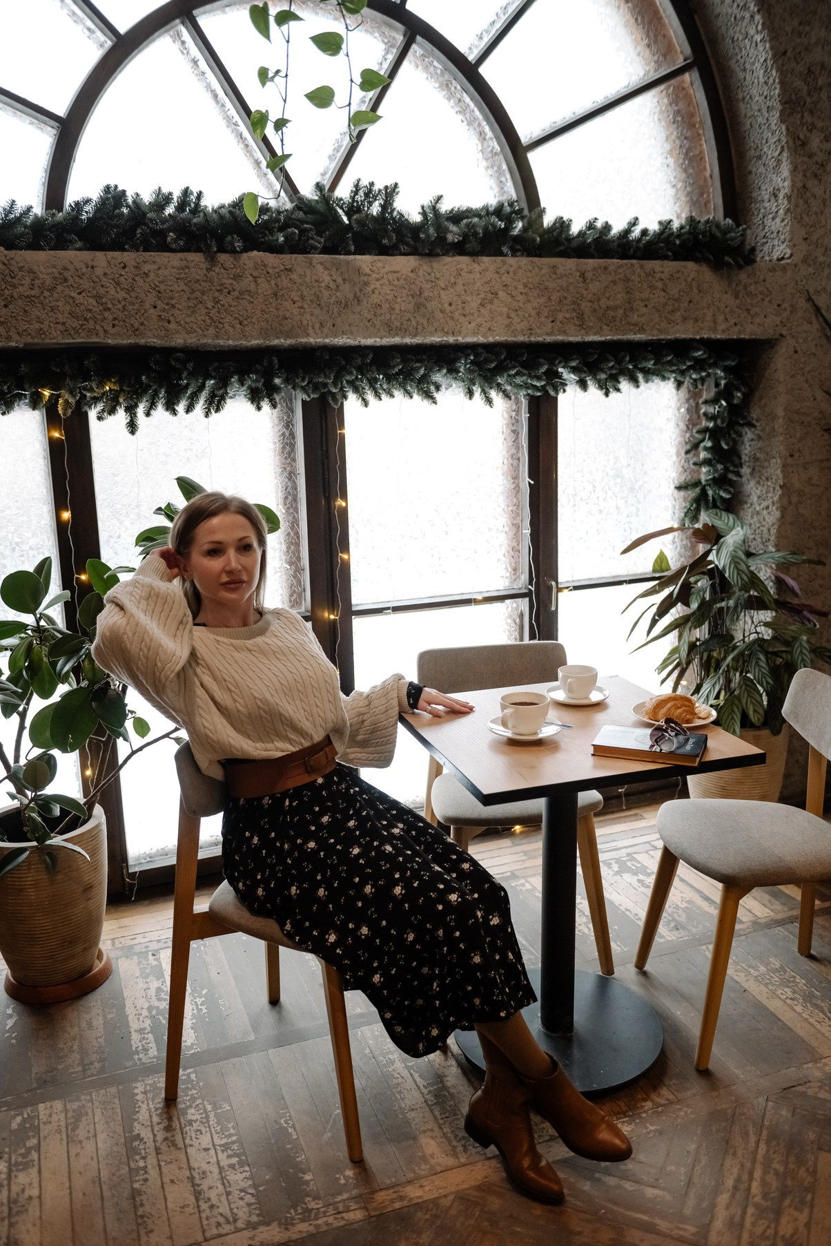 Зимняя прогулка и кафе. Свадебный и семейный фотограф в Санкт-Петербурге Елена Худякова