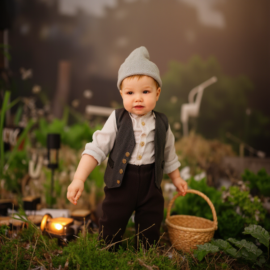 Фотосессия в Сказочном Лесу. Детская Фотостудия ГОДОВАСИКИ в Санкт-Петербурге фотосесия на годик