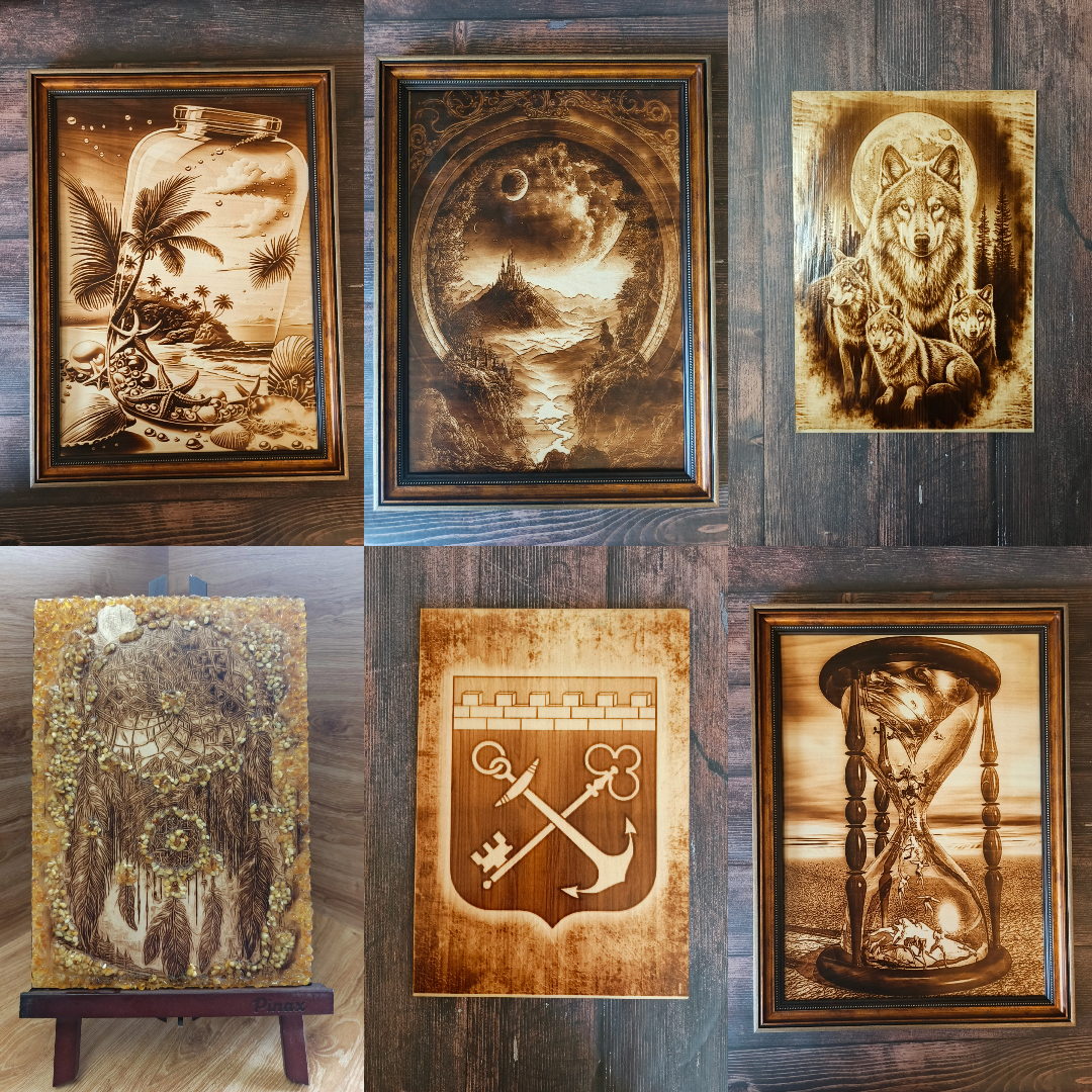 МАСТЕРСКАЯ. Выжигания картин и портретов по фото