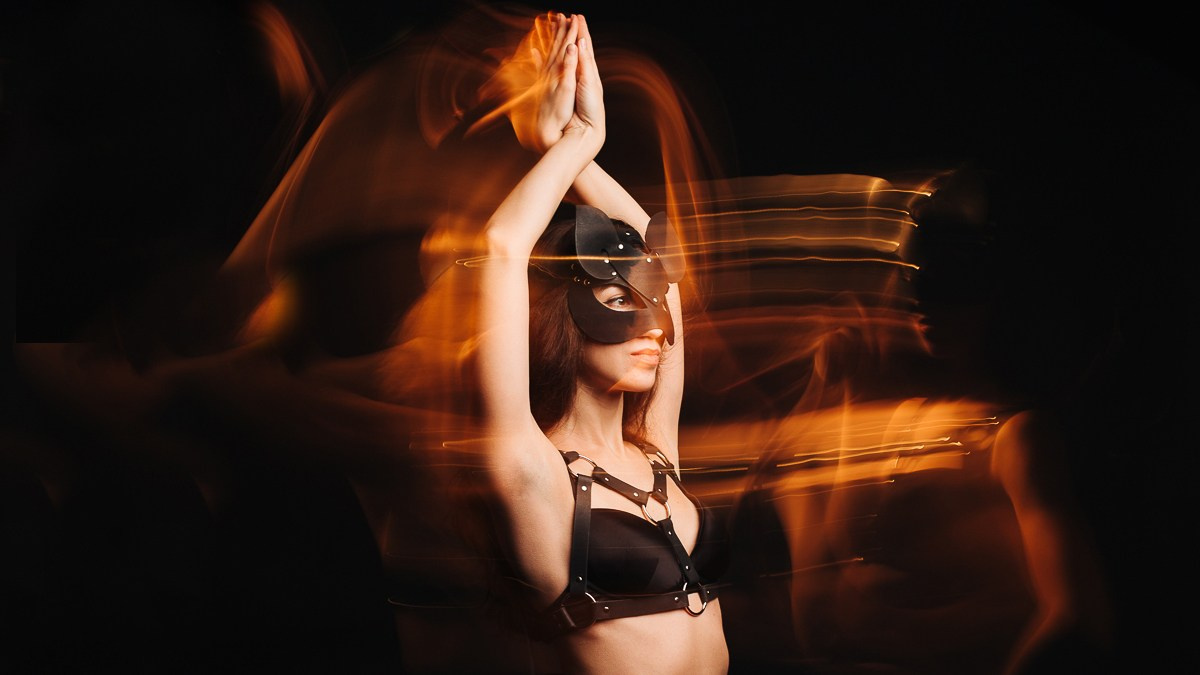 Light drawing. Антонина Талах фотограф в Москве