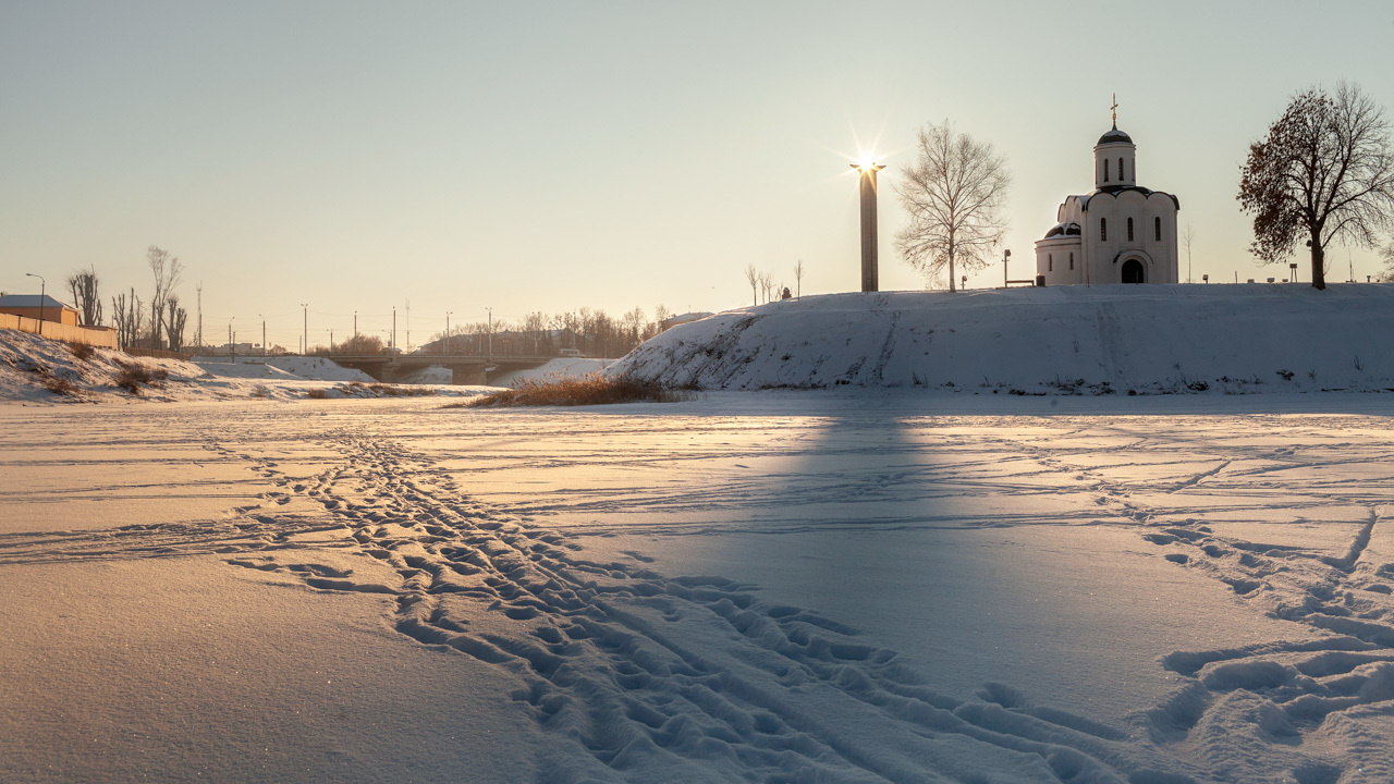 город Тверь, Пейзаж, река Волга