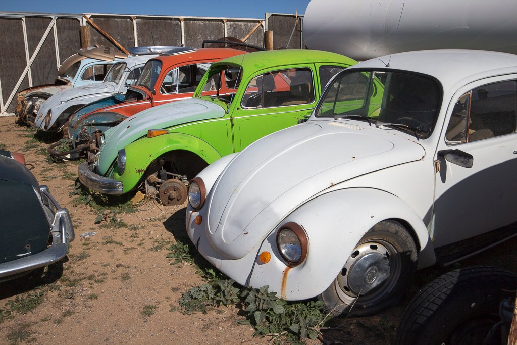 Ретро- авторазборка, США, 2013. Фотограф Василий Буланов
