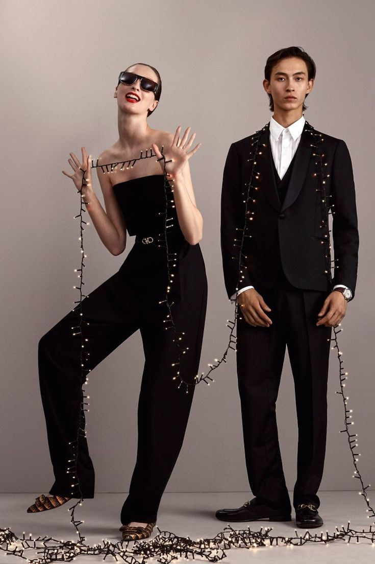 Идеи для новогодней фотосессии в студии на цветном фотофоне. Портретный, свадебный, репортажный фотограф во Владивостоке Юлиана Джули Фокс