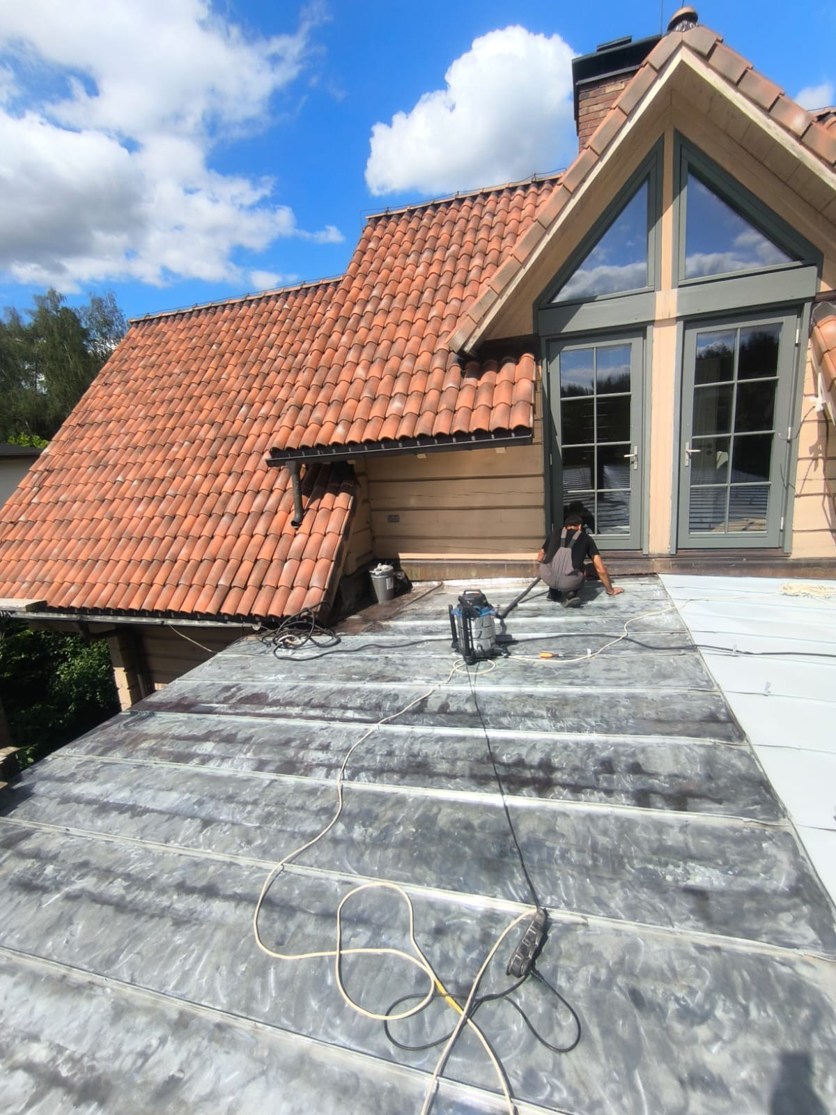 Объект МД-013 КП Графские пруды (полный ремонт террасы). Строительная компания «Милый дом» МД. Москва и Московская область