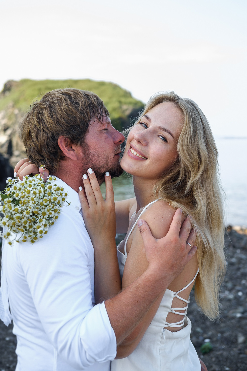 Фотосессия лавстори Владивосток, Аквабайк, Гидроскутер, острова, море. Свадебный фотограф во Владивостоке и Славянке