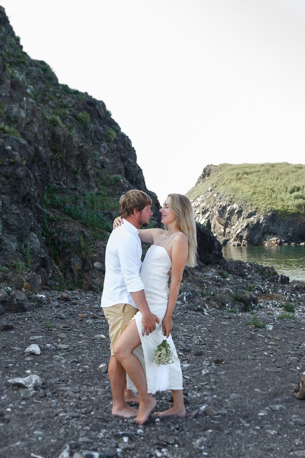 Фотосессия лавстори Владивосток, Аквабайк, Гидроскутер, острова, море. Свадебный фотограф во Владивостоке и Славянке