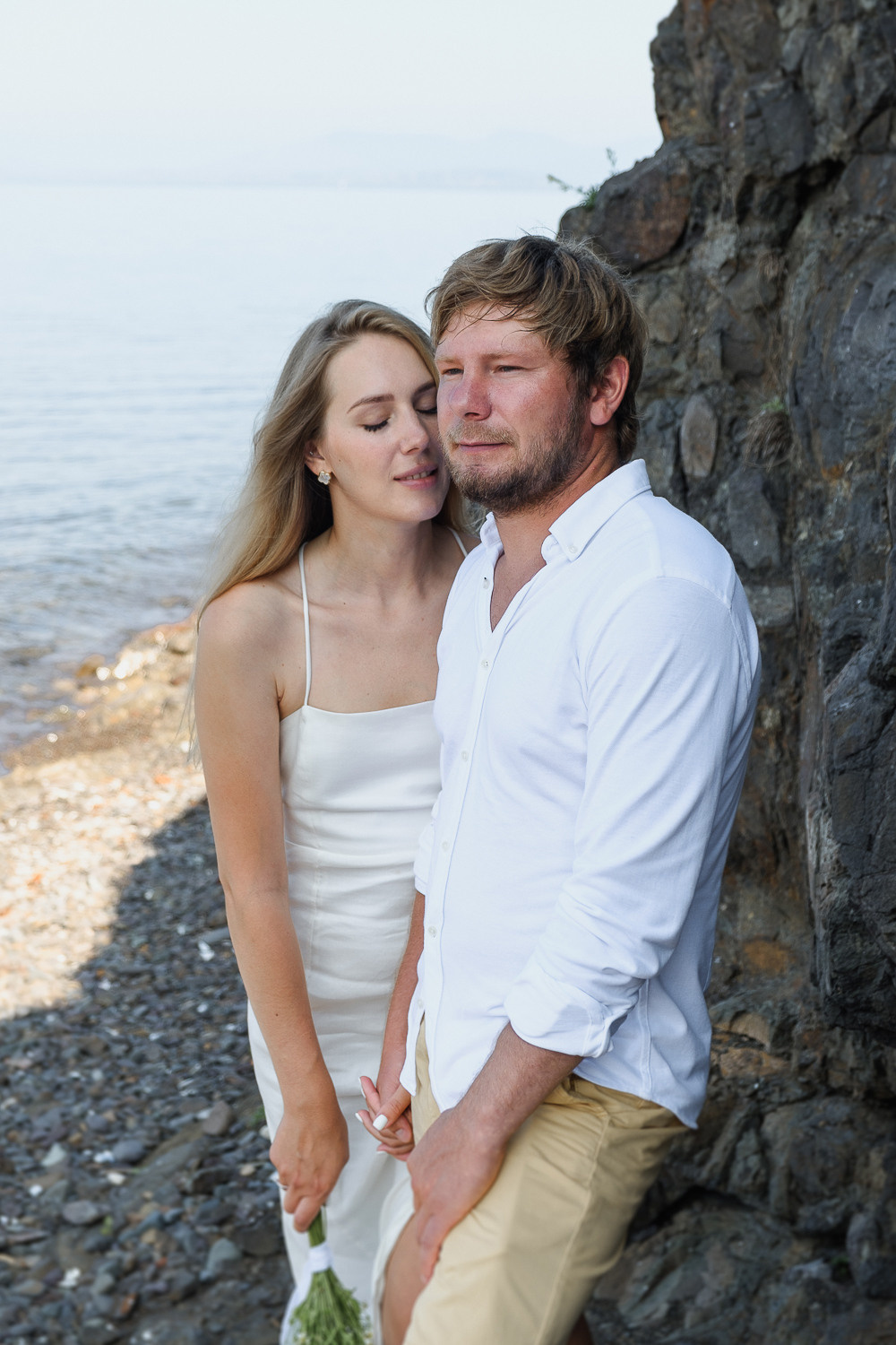 Фотосессия лавстори Владивосток, Аквабайк, Гидроскутер, острова, море. Свадебный фотограф во Владивостоке и Славянке