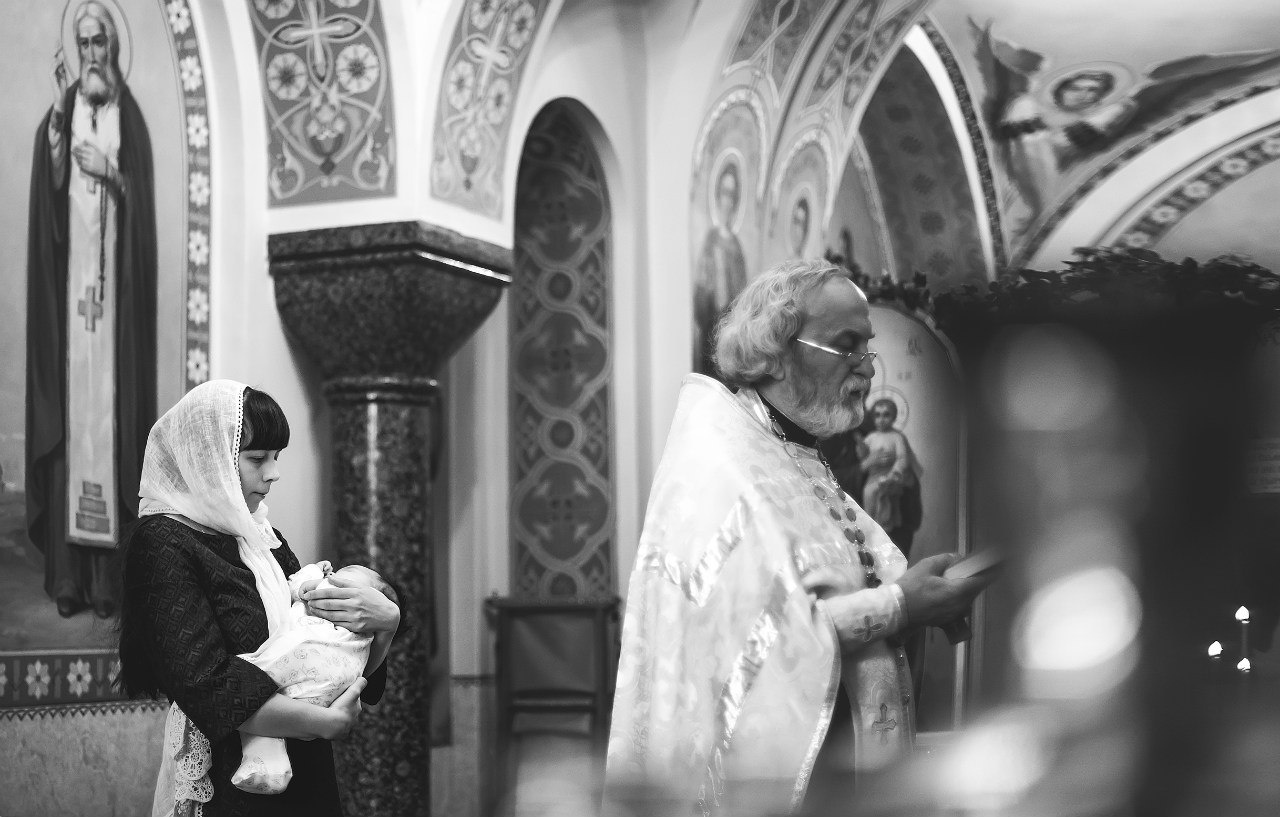 Крещение. Свадебный фотограф Юлия Шторм