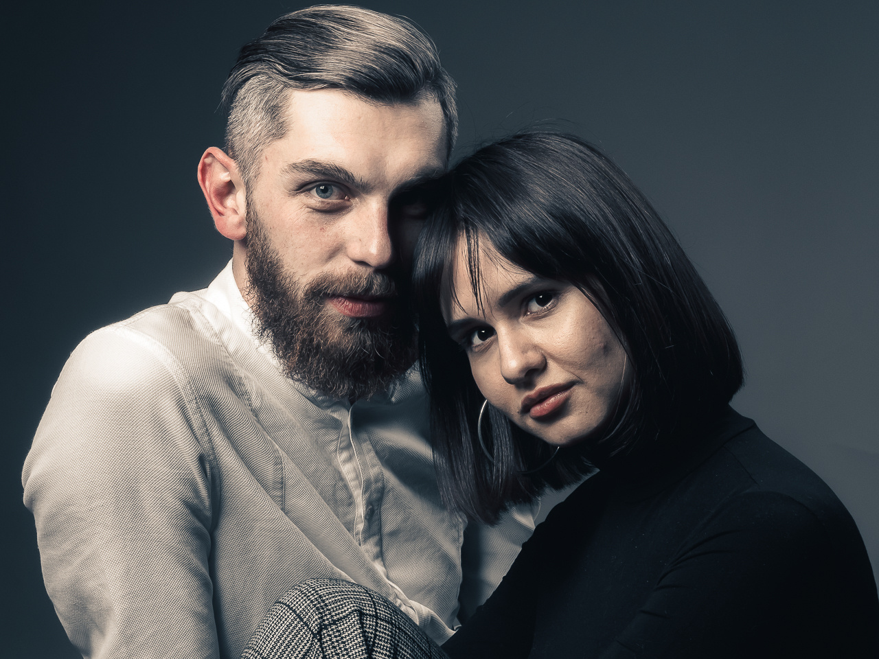 фотосессии пар в студии