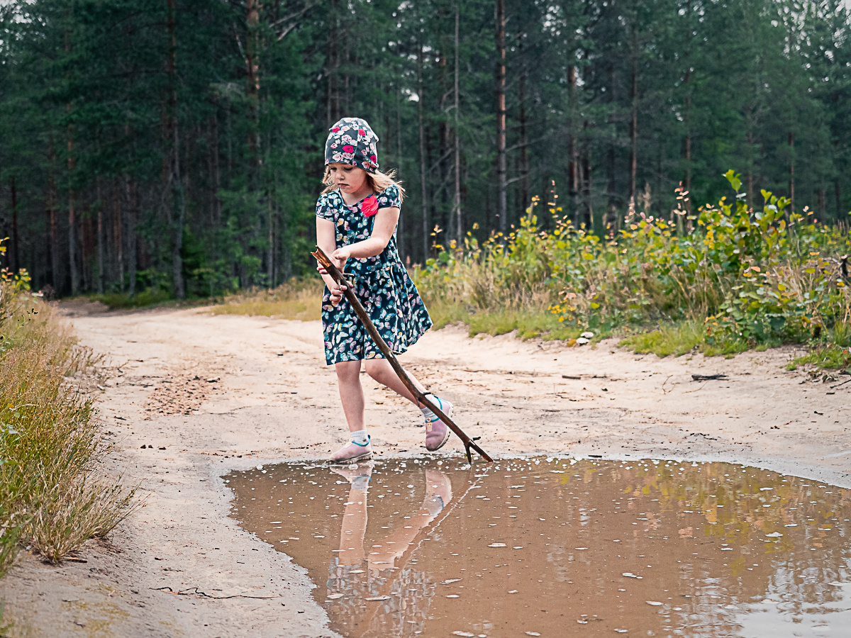 фотопрогулка с ребенком