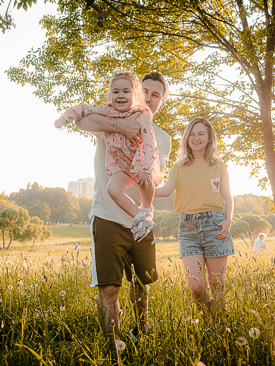 фотосессия на природе весной